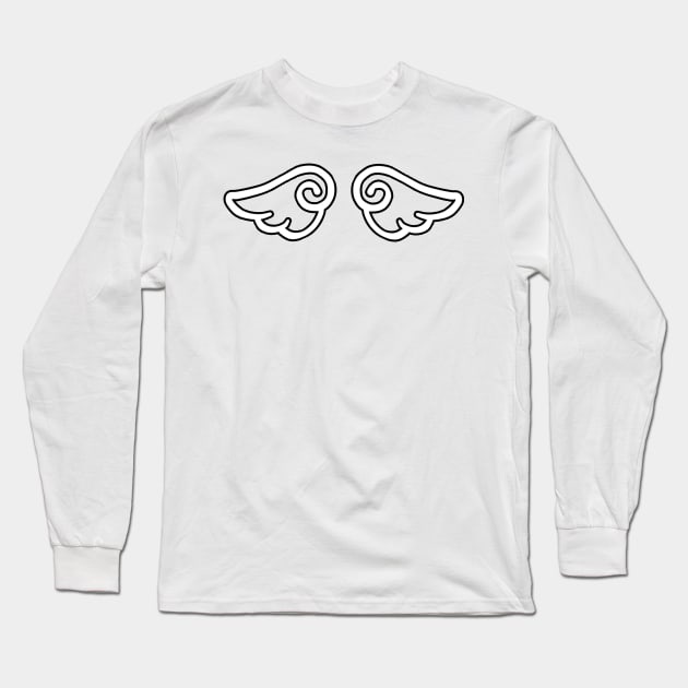 Piffle Wings Long Sleeve T-Shirt by Moemie